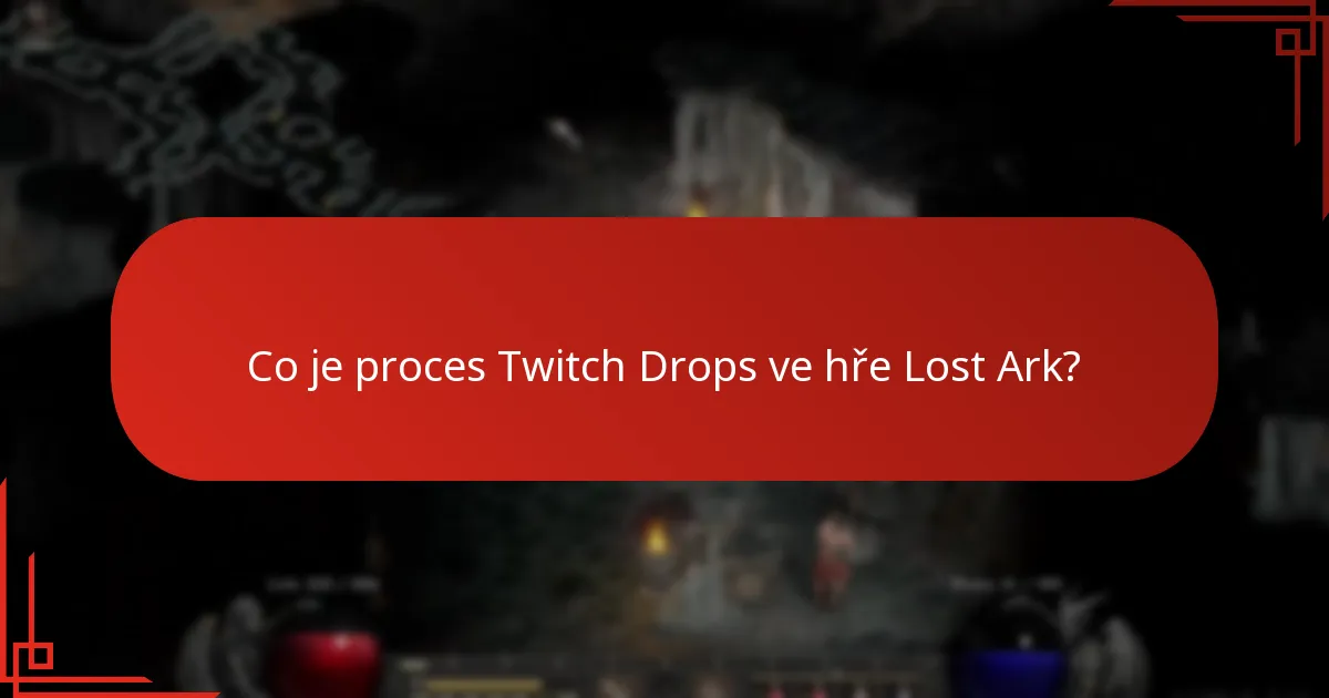Jak propojit svůj účet Twitch s Lost Ark?