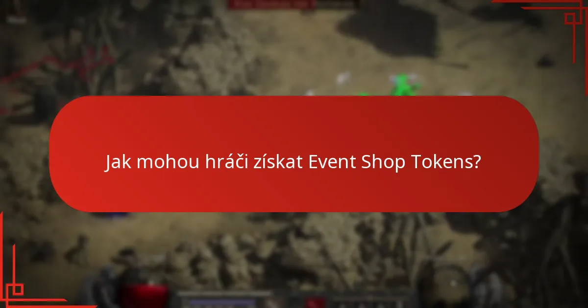 Jak efektivně spravovat Event Shop Tokens?