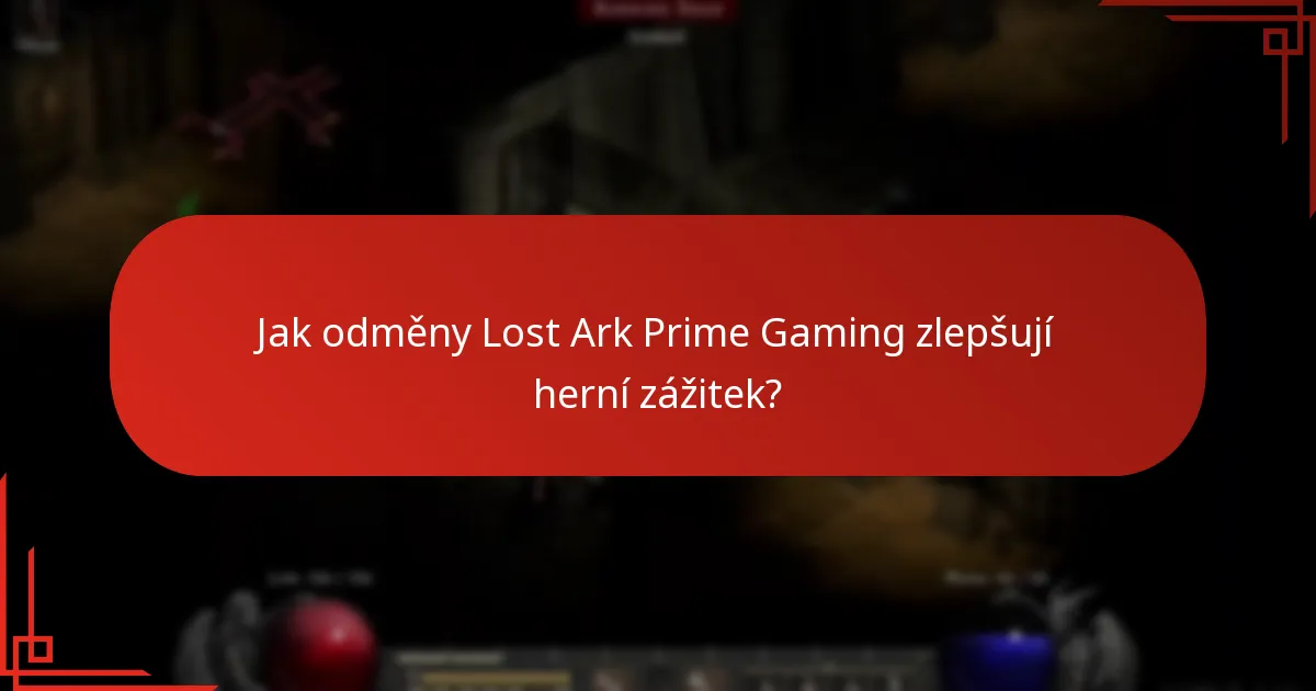 Jaké jsou aktuální a nadcházející odměny Lost Ark Prime Gaming?