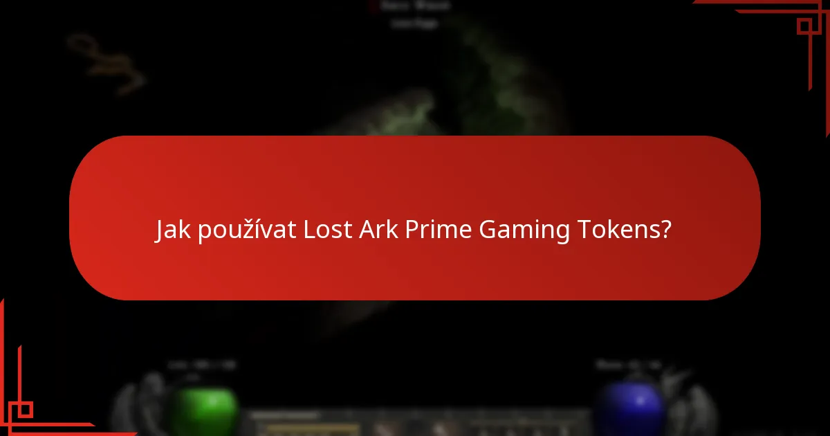 Kdy vyprší Lost Ark Prime Gaming Tokens?