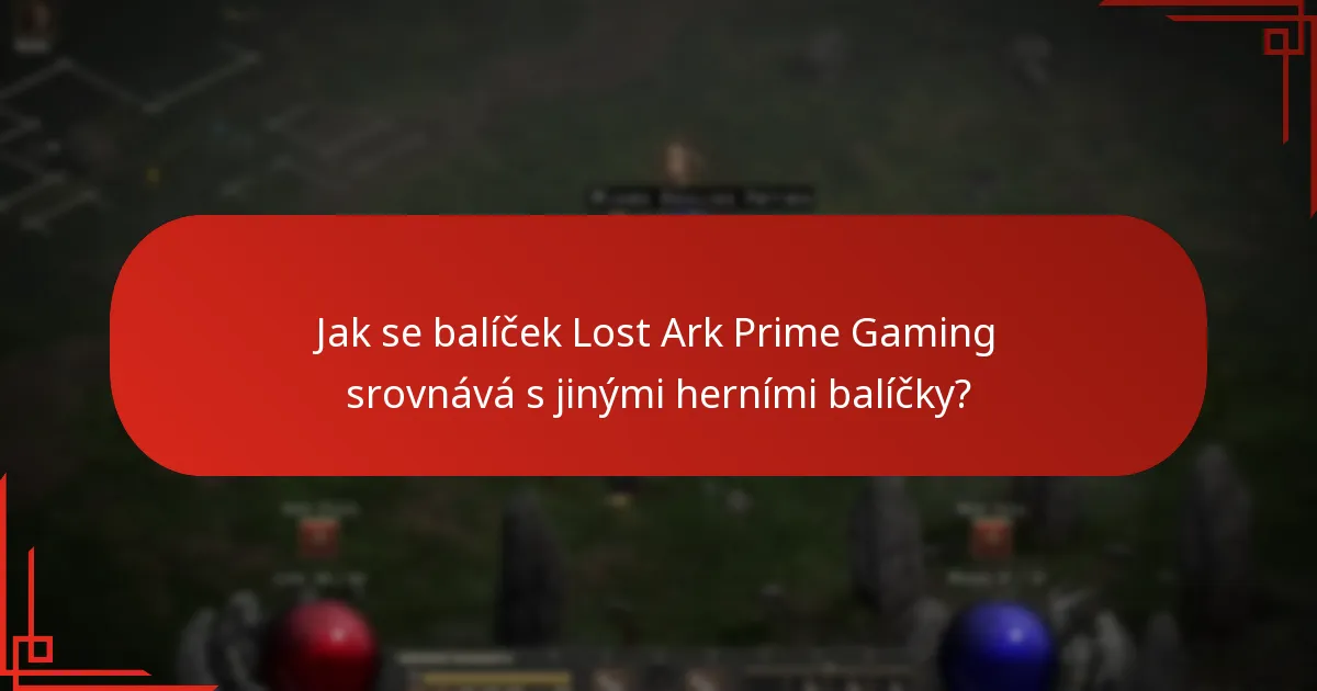 Jaké jsou výhody balíčku Lost Ark Prime Gaming?