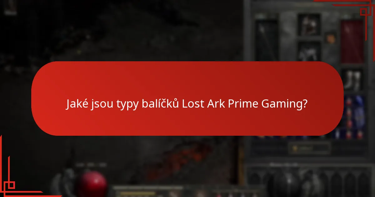 Jak získat balíčky Lost Ark Prime Gaming?