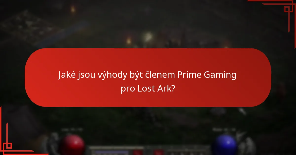 Kdy se mění nabídky Lost Ark Prime Gaming?